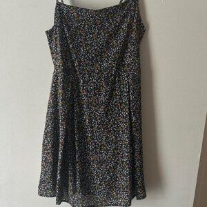 ♥️ Floral Print Spaghetti Strap Sundress